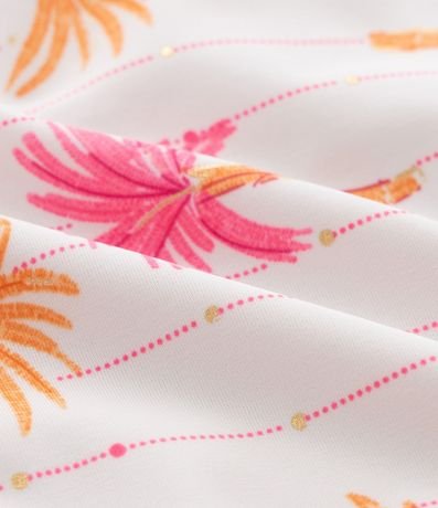 Bikini Infantil en Microfibra con Estampa Tropical - Talle 5 a 14 años 9