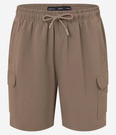 Bermuda en Poliamida con Bolsillo Cargo 5