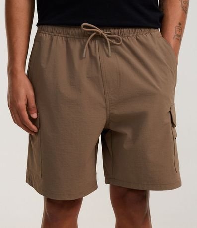 Bermuda en Poliamida con Bolsillo Cargo 2