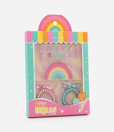 Kit de uñas Postizas con Accesorios Alchemia