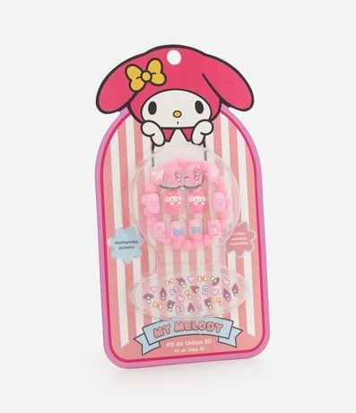 Kit de Uñas Postizas My Melody con Accesorios Hello Kitty and Friends Alchemia