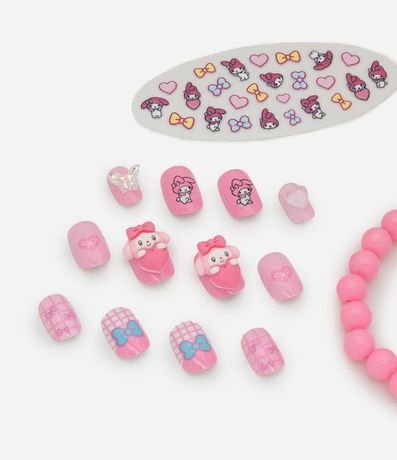 Kit de Uñas Postizas My Melody con Accesorios Hello Kitty and Friends Alchemia 3