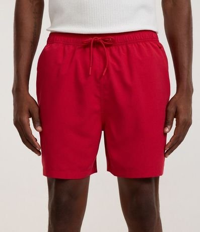 Bermuda de Banho en Ripstop con Cintura Elástica 2