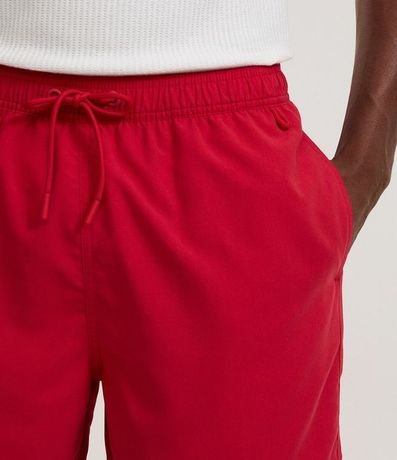 Bermuda de Banho en Ripstop con Cintura Elástica 4