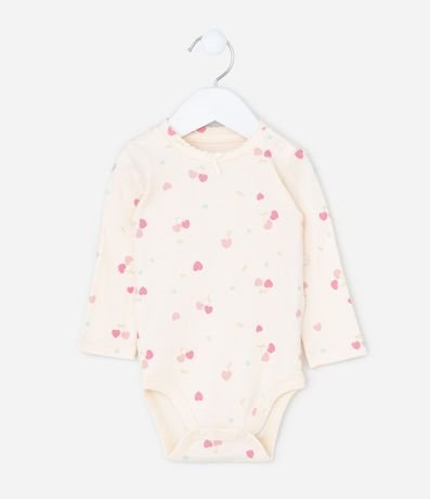 Conjunto Infantil con Estampa de Cereza - Talle RN a 18 meses 3