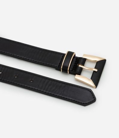 Cinturón Mediano con Hebilla Bicolor 2