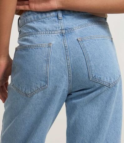 Pantalón Cropped Reta Jeans con Lavado Clássica 5