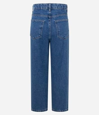 Pantalón Cropped Reta Jeans con Lavado Clássica 7