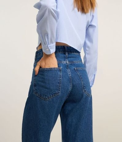 Pantalón Cropped Reta Jeans con Lavado Clássica 5