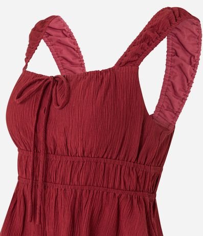 Blusa Texturizada con Lazo y Volado 6