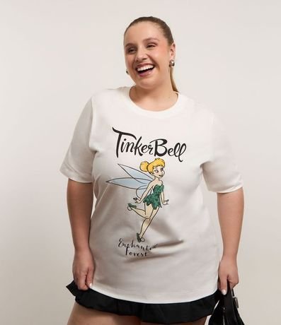 Blusa con Estampa Tinker Bell en Lentejuela Curve & Plus Size 1