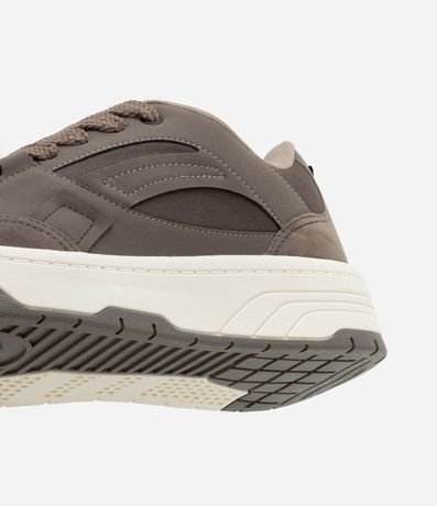 Championes Sintéticos con Cordones y Recortes 4