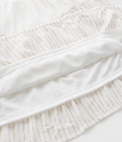 Vestido Infantil en Airflow Metalizado - Talle 5 a 14 años 5