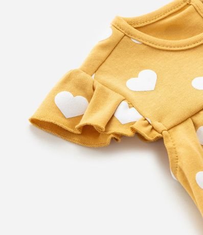 Conjunto Infantil con Estampa de Corazones y Abejas - Talle 0 a 18 Meses 10