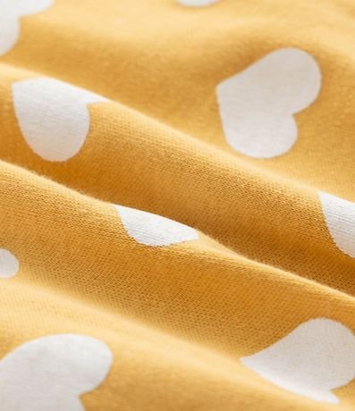 Conjunto Infantil con Estampa de Corazones y Abejas - Talle 0 a 18 Meses 8