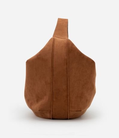 Cartera Hobo Gamuza con Bretel Ancho 3