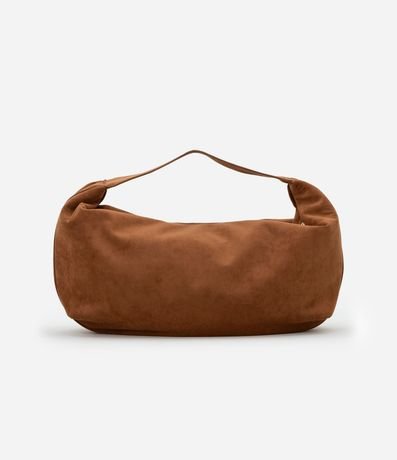 Cartera Hobo Gamuza con Bretel Ancho 4