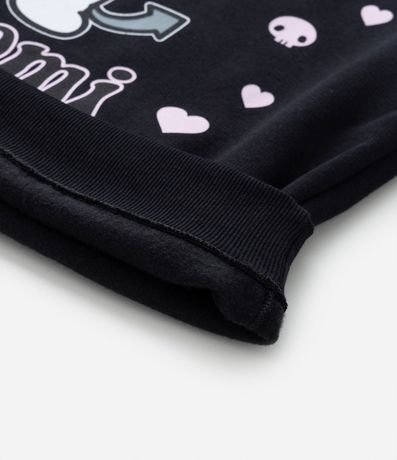 Saco Infantil en Algodón con Estampa da Kuromi - Talle 5 a 14 años 4