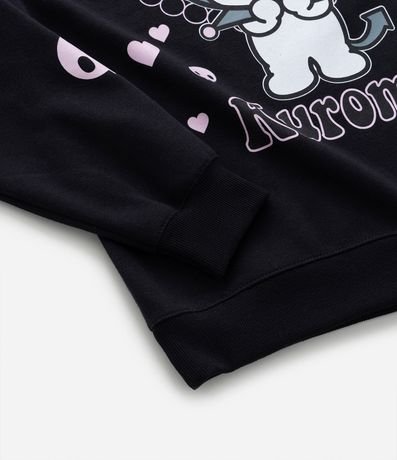 Saco Infantil en Algodón con Estampa da Kuromi - Talle 5 a 14 años 6