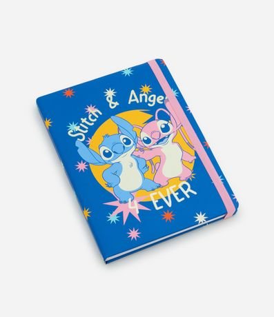 Cuaderno de Papel Pautado Stitch y Angel 1