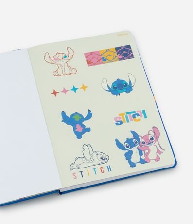 Cuaderno de Papel Pautado Stitch y Angel 4