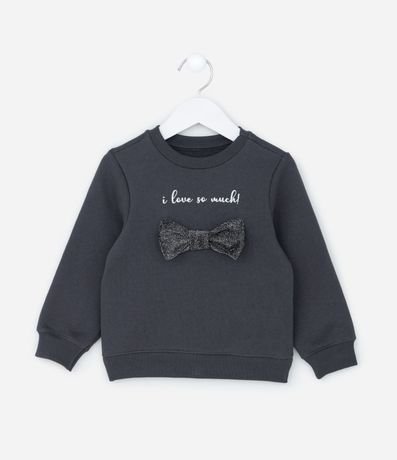 Saco Infantil en Algodón con Lazo Brillante - Talle 1 a 6 años