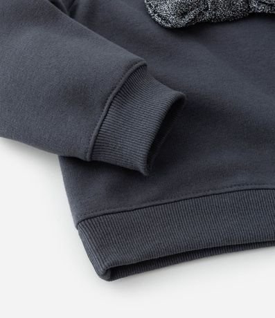 Saco Infantil en Algodón con Lazo Brillante - Talle 1 a 6 años 4