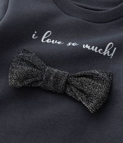 Saco Infantil en Algodón con Lazo Brillante - Talle 1 a 6 años 7