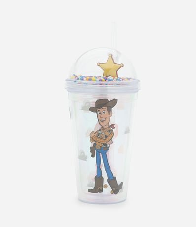 Vaso Sundae en Plástico con Pajita y Estampa Toy Story 1