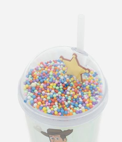 Vaso Sundae en Plástico con Pajita y Estampa Toy Story 2