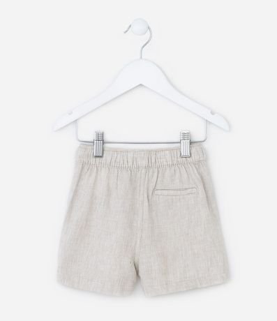 Bermuda Infantil en Lino - Talle 1 a 6 años 2