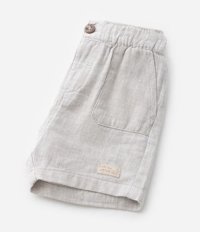 Bermuda Infantil en Lino - Talle 1 a 6 años 5