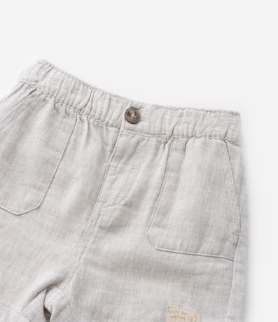Bermuda Infantil en Lino - Talle 1 a 6 años 7