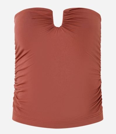 Blusa en Jesery con Fruncidos y Adorno en el Busto 5