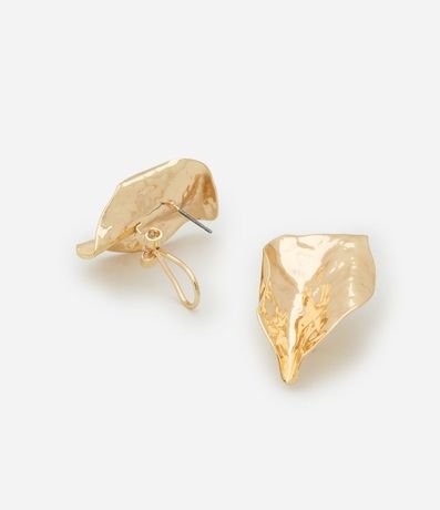 Caravana Botón Pétalo Arrugada 2