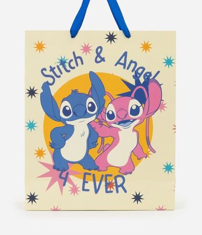 Bolsa de Regalo Mediana con Estampa Stitch & Angel 2