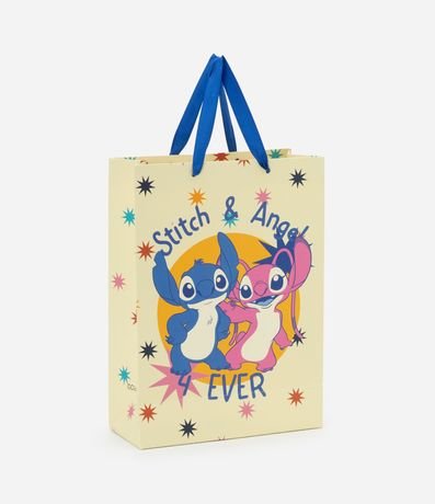 Bolsa de Regalo Pequeña con Estampa Stitch & Angel