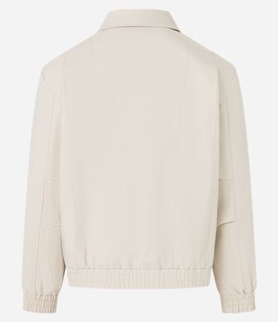 Campera Boxy con Elástico en el Ruedo y Recortes 9