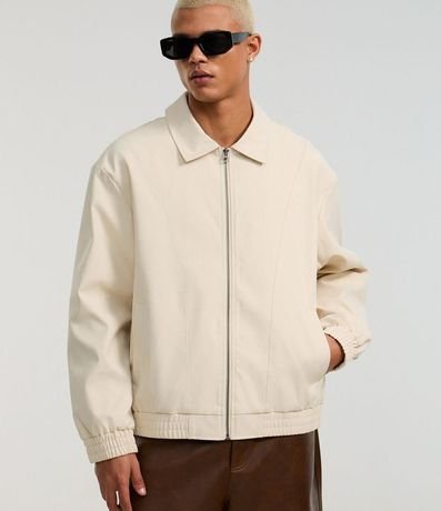 Campera Boxy con Elástico en el Ruedo y Recortes 5