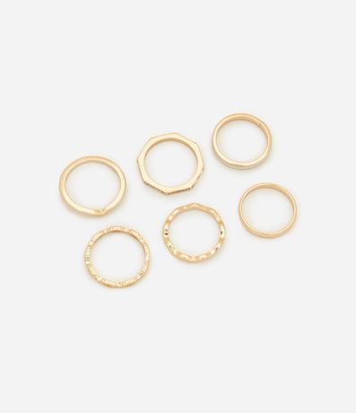 Kit 06 Anillos Diversos 2