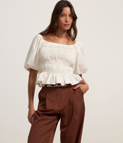 Pantalón Pantalona en Sastrería con Pliegues 2