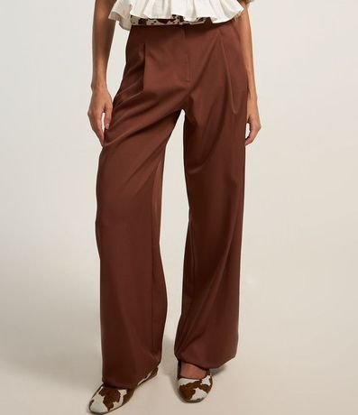 Pantalón Pantalona en Sastrería con Pliegues 3