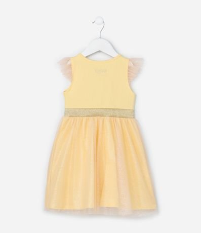 Vestido Infantil en Tule con Estampa Bingo de Bluey - Talle 1 a 5 años 2