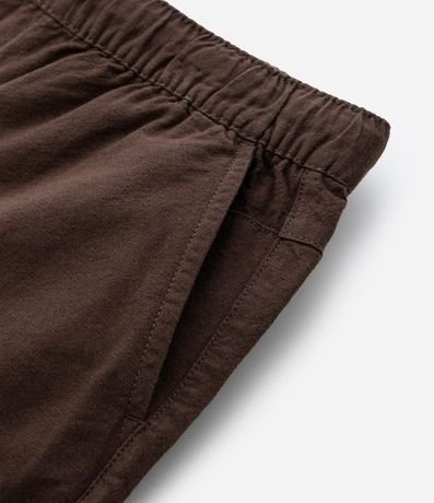 Bermuda Infantil en Algodón y Lino con Cintura Elástica - Talle 5 a 14 años 4