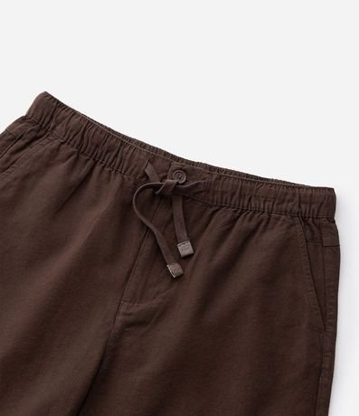 Bermuda Infantil en Algodón y Lino con Cintura Elástica - Talle 5 a 14 años 6