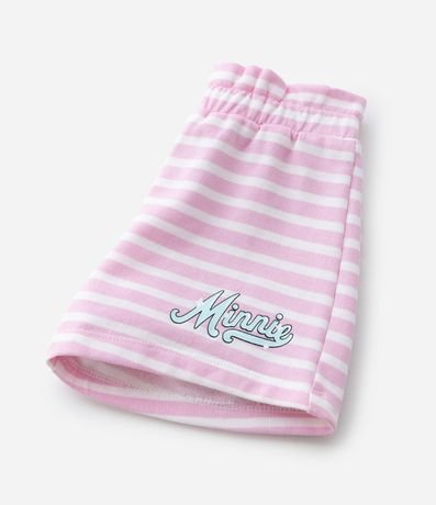 Conjunto Infantil con Estampa Minnie y Margarita y Rayas - Talle 1 a 6 años 11