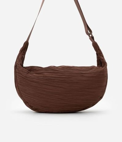 Bolso Hobo Mediana con Correa Transversal Ajustable 5