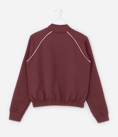 Saco Infantil con Cuello Alto y Cremallera - Talle 5 a 14 años 2