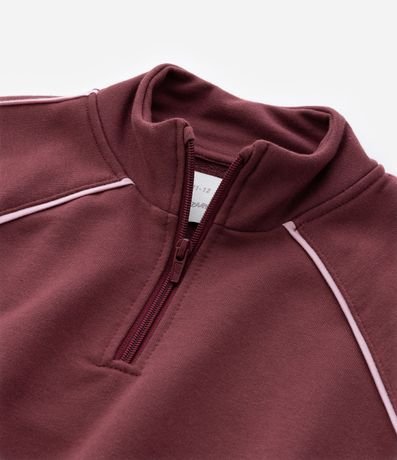 Saco Infantil con Cuello Alto y Cremallera - Talle 5 a 14 años 5