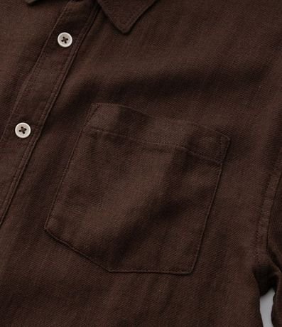 Camisa Infantil en Viscolino con Bolsillo - Talle 5 a 14 años 6